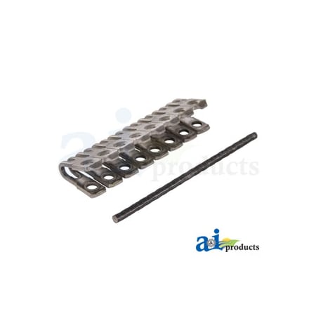 A & I Products Alligator Rivet Plate Lacing pkg. 12" x4" x1" A-1701481